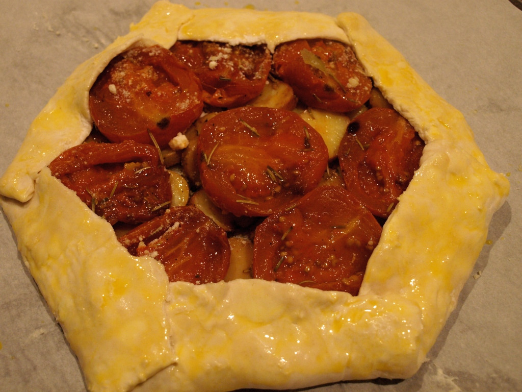 Pre-baked galette