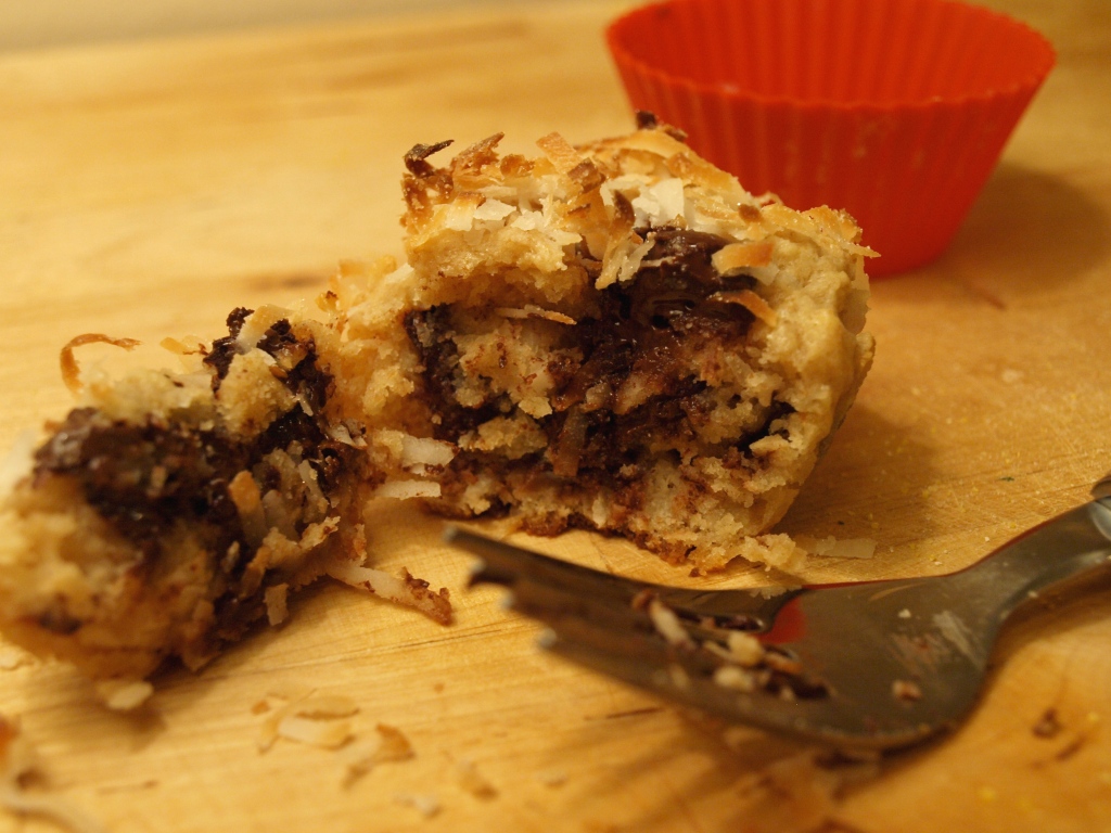 Chocolate Macaroon Muffin Fork
