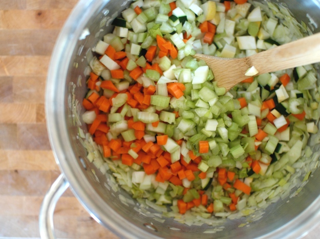 vegetables for soup